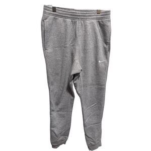Nike Grey Men's Joggers Sweatpants Elastic Waist Pockets Drawstring Sz. M